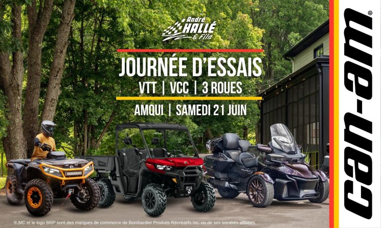 Journée d’essais Can-Am | VTT, VCC & 3 ROUES | Amqui
