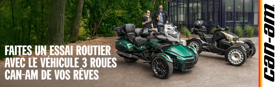 La Tournée Expérience Can-Am 3 Roues