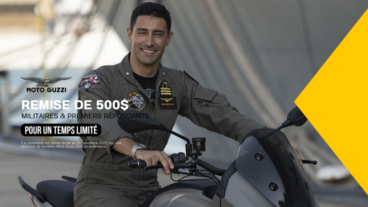 Remise de 500$ aux militaires et premiers répondants