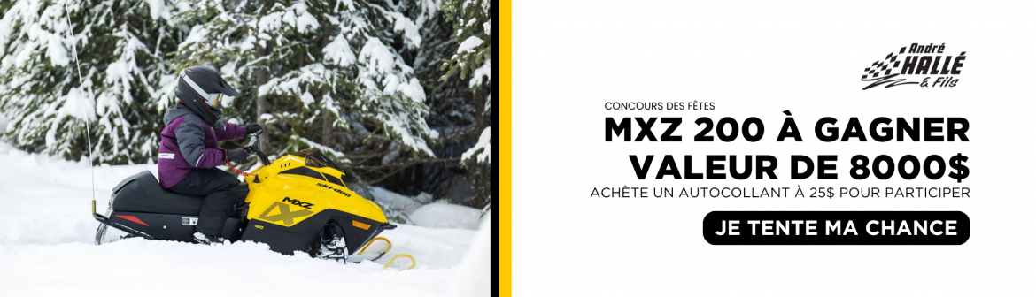 Gagne une motoneige pour enfant!