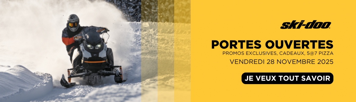 Portes ouvertes Ski-Doo | Vendredi 28 novembre