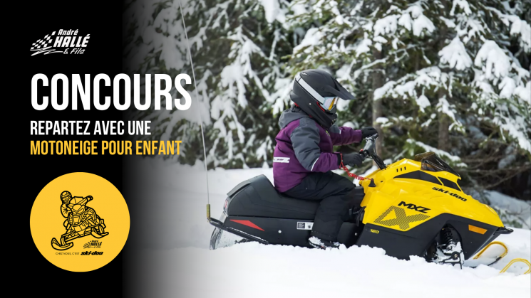 Gagne une motoneige pour enfant