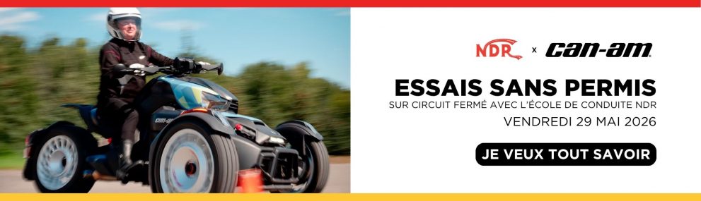 Essai Can-Am 3 roues sans permis