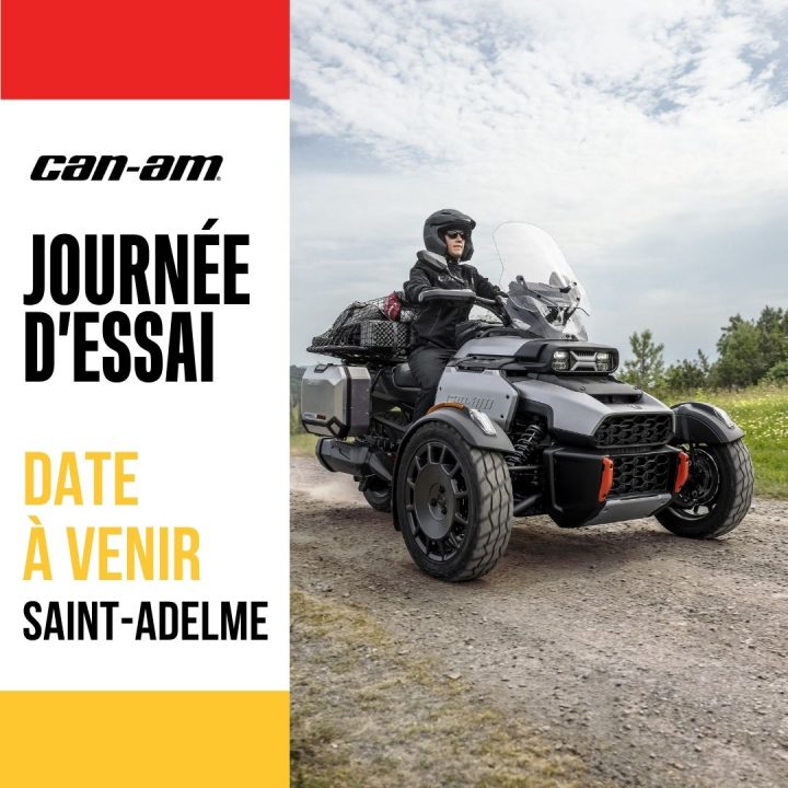 Journée d’essai Can-Am VTT, VCC, 3 Roues – St-Adelme