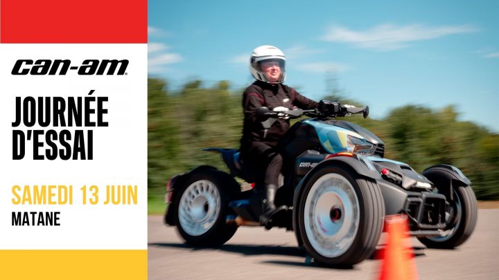Journée d’essai Can-Am 3 Roues – Matane